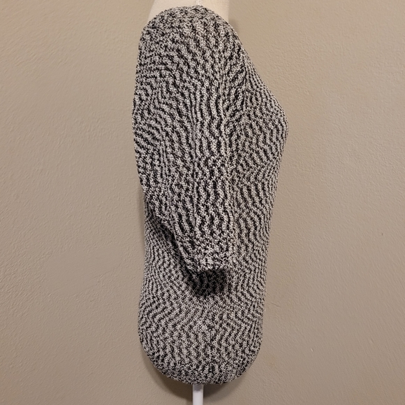 LOFT Woven Metallic Top, Size: Medium - Picture 3 of 8